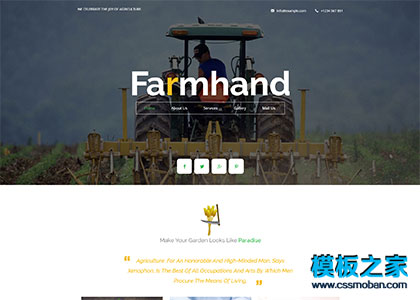 css3农业科技种植技术企业网站模板