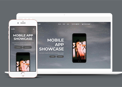 免费漂亮的MOBILE手机响应式网站模板