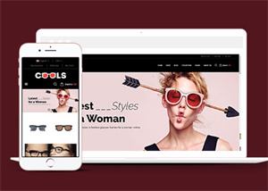 响应式眼镜网上商城HTML5模板
