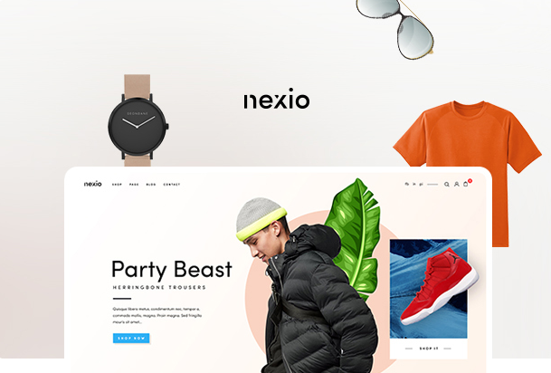 WordPress主题Nexio v1.0.7时尚服装WooCommerce商店主题
