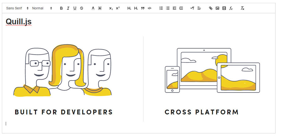 quill富文本编辑器