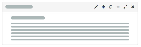 Bootstrap lobiPanel面板